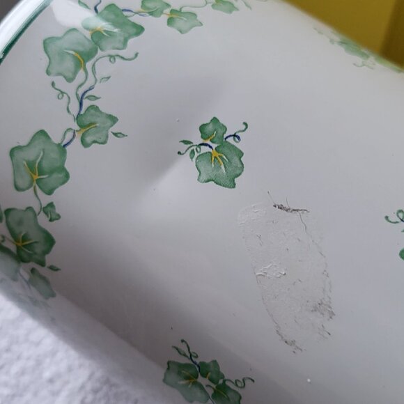 Corelle by Corning Callaway Ivy Thermique Thermos/Carafe 1qt VTG SEE PICS DING - Picture 9 of 10